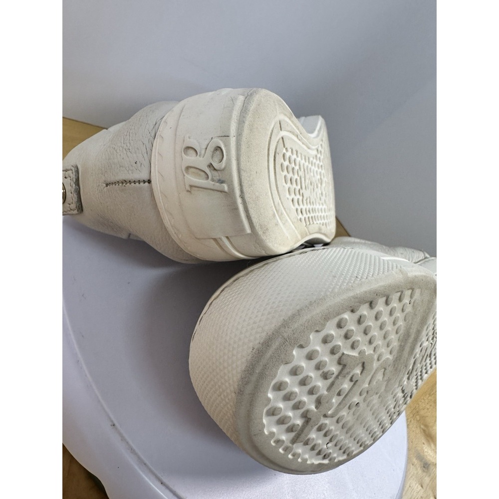 Paul Green Faye Platform Sneakers Womens Ivory US 10 UK 7.5 Made In Austria - Picture 13 of 16